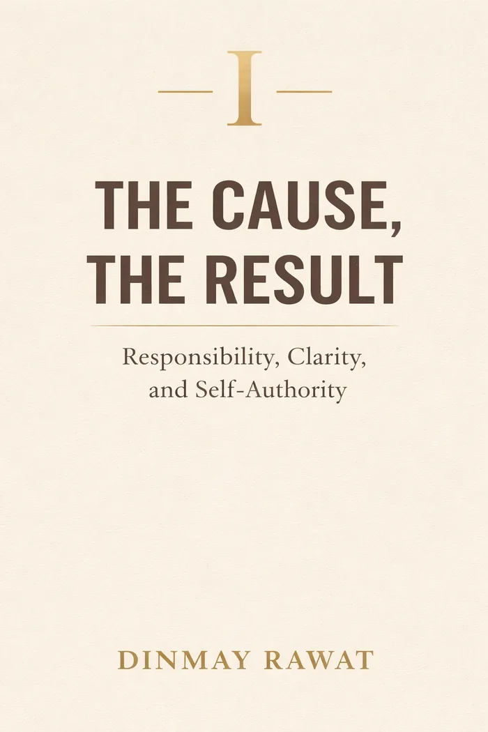 Actual cover of I — The Cause, The Result